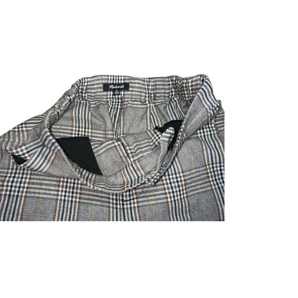 Madewell Huston High Rise Wide Leg Trousers Plaid  Size XS - Picture 7 of 8
